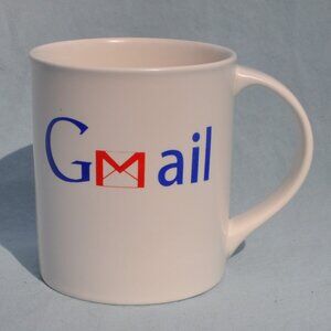 *BOGO mugs* 12 oz Indra stoneware mug 2004 google gmail promo (563w)